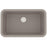 Quartz Composite Concrete Kitchen Sink Matte 1