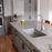 Quartz Composite Grey Kitchen Sink Matte 2