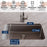 Quartz Composite Grey Kitchen Sink Matte 5