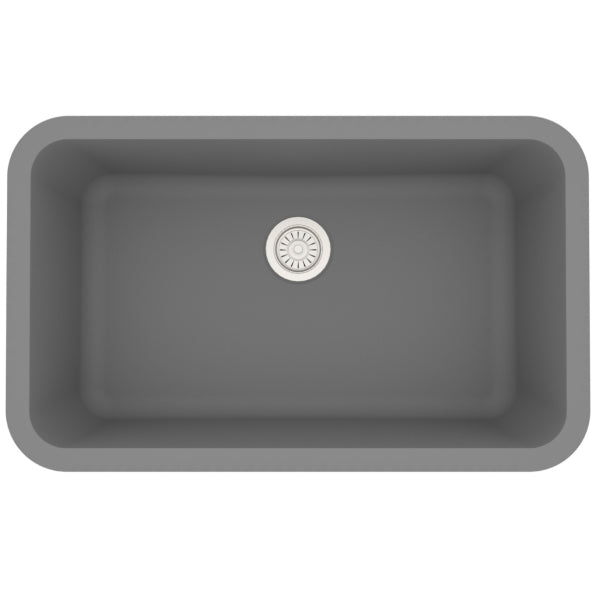 Quartz Composite Grey Kitchen Sink Matte 1