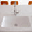 Quartz Composite White Kitchen Sink Matte 3