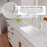 Quartz Composite White Kitchen Sink Matte 4