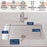 Quartz Composite White Kitchen Sink Matte 5