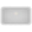 Quartz Composite White Kitchen Sink Matte 1