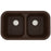 Quartz Composite Brown Kitchen Sink Matte 1