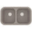 Quartz Composite Concrete Kitchen Sink Matte 1