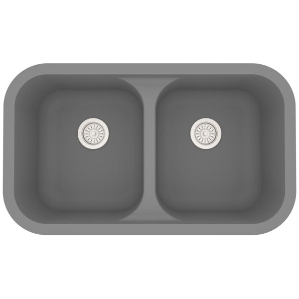 Quartz Composite Grey Kitchen Sink Matte 1