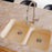 Quartz Composite Bisque Kitchen Sink Matte 3
