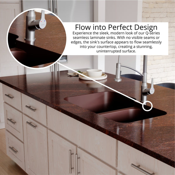 Quartz Composite Black Kitchen Sink Matte 4