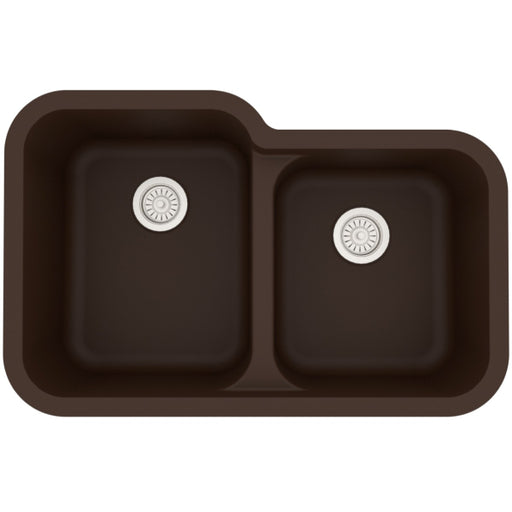 Quartz Composite Brown Kitchen Sink Matte 1