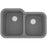Quartz Composite Grey Kitchen Sink Matte 1
