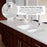 Quartz Composite White Kitchen Sink Matte 4