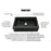Quartz Composite Black Kitchen Sink Matte 6