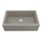 Quartz Composite Concrete Kitchen Sink Matte 1
