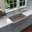 Quartz Composite Concrete Kitchen Sink Matte 4