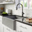 Quartz Composite Grey Kitchen Sink Matte 4