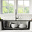 Quartz Composite Grey Kitchen Sink Matte 5