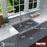 Quartz Composite Grey Kitchen Sink Matte 8