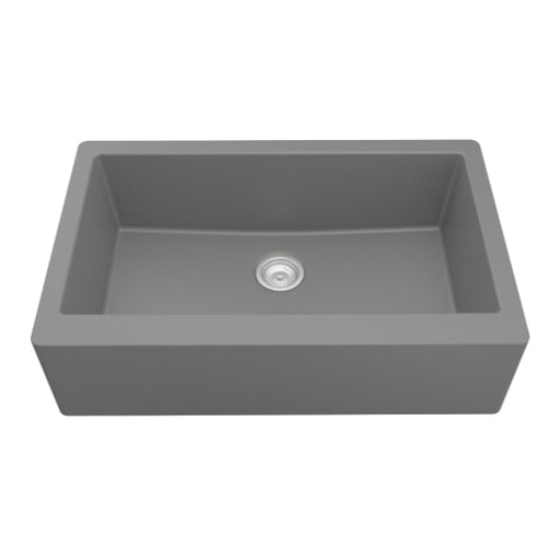 Quartz Composite Grey Kitchen Sink Matte 1