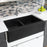Quartz Composite Black Kitchen Sink Matte 4
