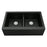 Quartz Composite Black Kitchen Sink Matte 1