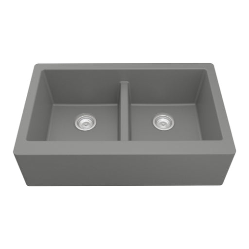 Quartz Composite Grey Kitchen Sink Matte 1