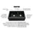Quartz Composite Black Kitchen Sink Matte 4
