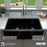 Quartz Composite Black Kitchen Sink Matte 8