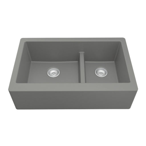 Quartz Composite Grey Kitchen Sink Matte 1