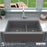 Quartz Composite Grey Kitchen Sink Matte 5