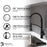 Quartz Composite White Kitchen Sink Matte 6