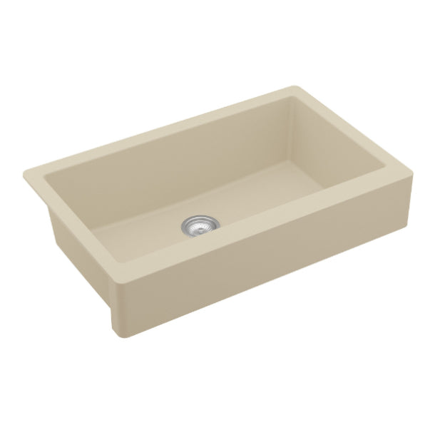 Quartz Composite Bisque Kitchen Sink Matte 2