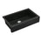 Quartz Composite Black Kitchen Sink Matte 2