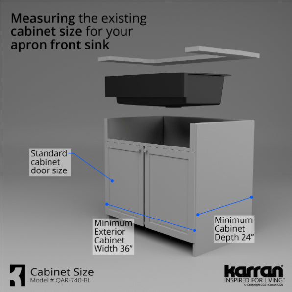 Quartz Composite Black Kitchen Sink Matte 8