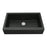 Quartz Composite Black Kitchen Sink Matte 1