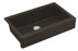 Quartz Composite Brown Kitchen Sink Matte 2