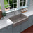 Quartz Composite Concrete Kitchen Sink Matte 4