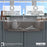 Quartz Composite Concrete Kitchen Sink Matte 8