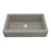 Quartz Composite Concrete Kitchen Sink Matte 1