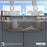 Quartz Composite Concrete Kitchen Sink Matte 8