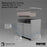 Quartz Composite Concrete Kitchen Sink Matte 9