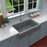 Quartz Composite Grey Kitchen Sink Matte 4