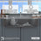 Quartz Composite Grey Kitchen Sink Matte 8