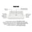 Quartz Composite White Kitchen Sink Matte 3