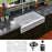 Quartz Composite White Kitchen Sink Matte 4