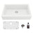 Quartz Composite White Kitchen Sink Matte 1