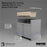Quartz Composite Bisque Kitchen Sink Matte 9