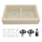 Quartz Composite Bisque Kitchen Sink Matte 1