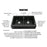 Quartz Composite Black Kitchen Sink Matte 3
