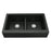 Quartz Composite Black Kitchen Sink Matte 1
